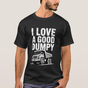 Ich liebe einen guten dreckigen Badezimmer-Scheiß- T-Shirt