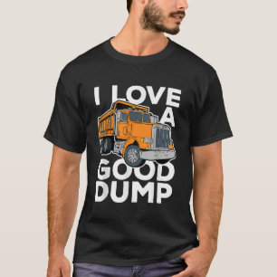 Ich Liebe einen guten, dumpfen, lustigen Truckfahr T-Shirt