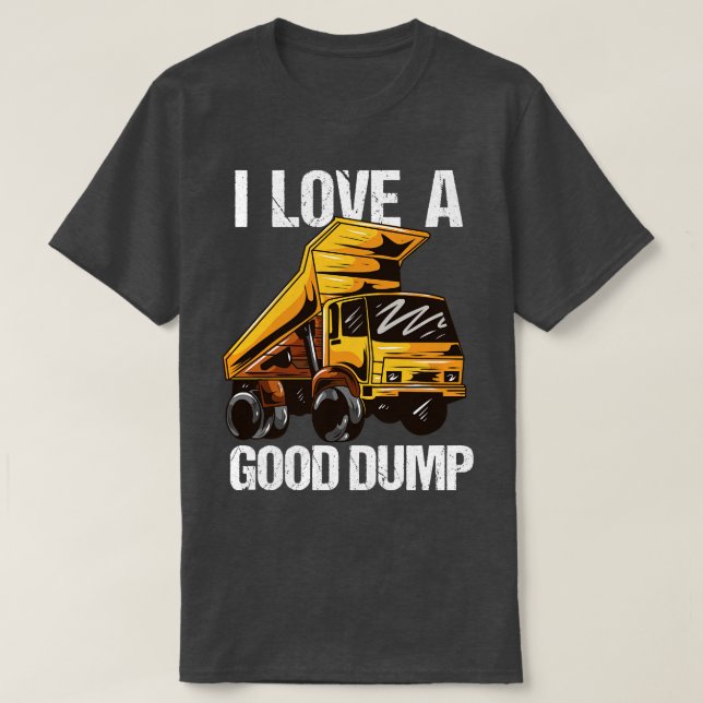 Ich Liebe einen guten Klumpen T-Shirt (Design vorne)