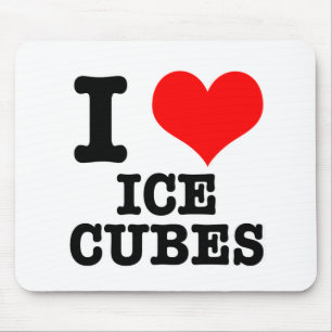 ICH LIEBE EISWÜRFEL MOUSEPAD