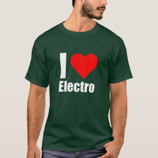 Ich liebe Electro-Retro T-Shirt
