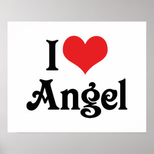 Ich liebe Engel Poster