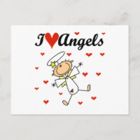 Ich liebe Engel T-Shirts und Geschenke