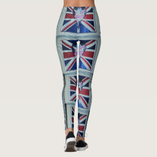 Ich liebe England Kunstprint Leggings