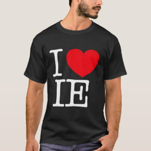 Ich Liebe, er ist T-Shirt