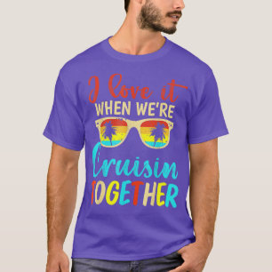 Ich Liebe es, als ich zusammen Familienausflug mac T-Shirt