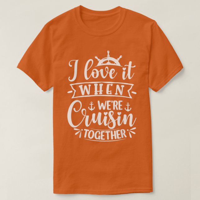 Ich Liebe es, als ich zusammen Familienausflug mac T-Shirt (Design vorne)