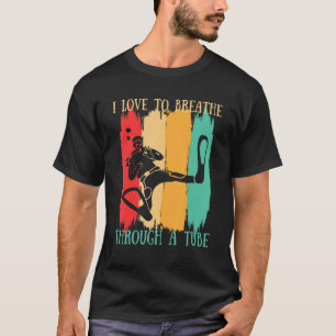 Ich liebe es, beim Tauchen durch einen Schlauch zu T-Shirt
