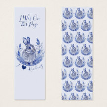 Ich liebe es, Blue Rabbits Bookmarks zu lesen