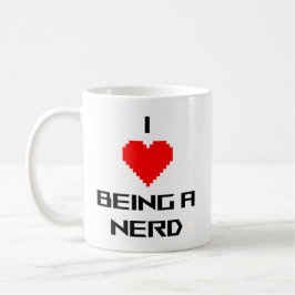 Ich liebe es, ein Nerd zu sein Kaffeetasse