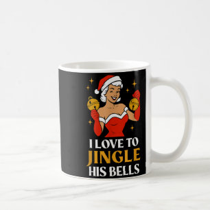 Ich liebe es, ihren Strumpf zu stopfen, ich liebe Kaffeetasse