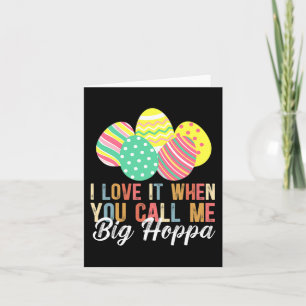 Ich Liebe es, wenn du mich Big Hoppa Bunny Ohr Ohr Karte