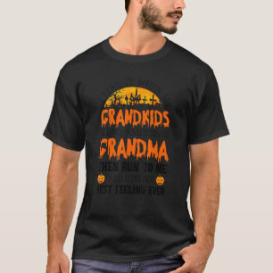 Ich Liebe es, wenn meine Enkelkinder mich sehen un T-Shirt