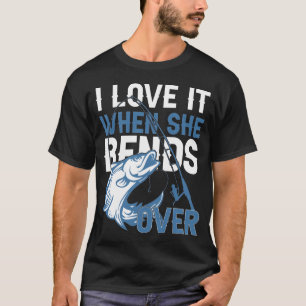 Ich Liebe es, wenn sie über den T - Shirt neigt