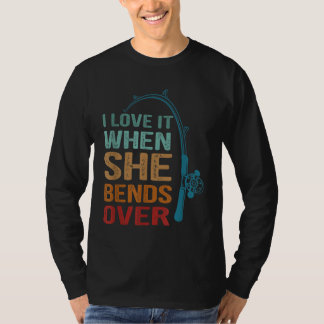 Ich Liebe es, wenn sie überschwemmt, sonnige Fisch T-Shirt