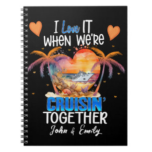 Ich Liebe es, wenn wir Cruisin' Together Cruise Va Notizblock