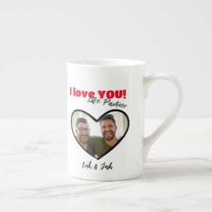 Ich Liebe EUCH, Lebenspartner, Paare Mug Prozellantasse