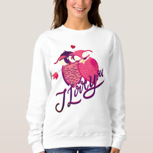 Ich liebe euch Paar Sweatshirt