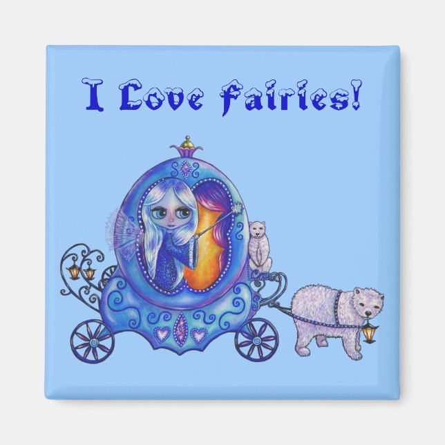 Ich Liebe Fairies! Beförderung von Blasen, Fee, Po Magnet (Vorne)