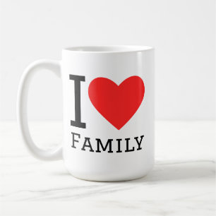 Ich liebe Familie Kaffeetasse