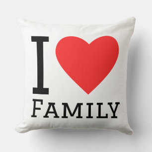 Ich liebe Familie Kissen