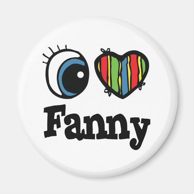 Ich liebe Fanny Magnet (Vorne)