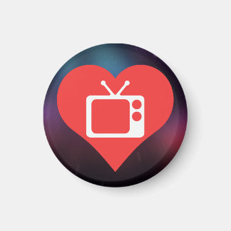 Ich Liebe Fernsehantennen modern Magnet