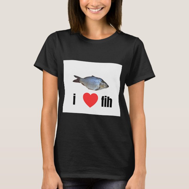 ich liebe fih! T-Shirt (Vorderseite)