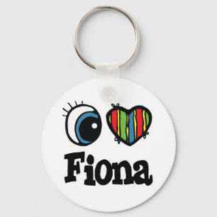 Ich liebe Fiona Schlüsselanhänger