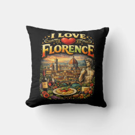 Ich liebe Florenz Kissen