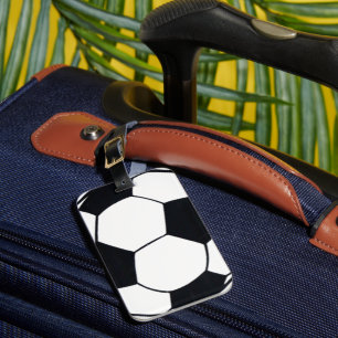 Ich liebe Football (Fußball) Herz des Spiels: Ich Gepäckanhänger