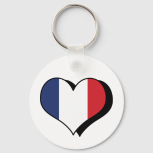 Ich liebe Frankreich Schlüsselanhänger