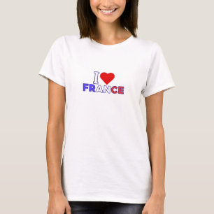Ich liebe Frankreich T-Shirt
