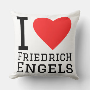 Ich liebe Friedrich Engels Kissen