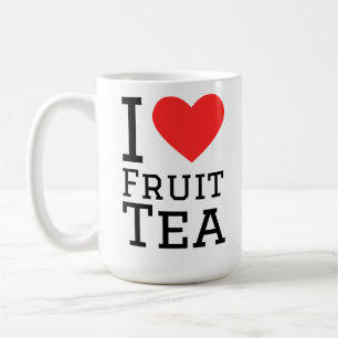 Ich liebe Früchte-Tee  Kaffeetasse