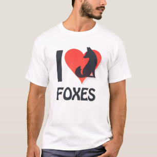 Ich liebe Füchse T-Shirt