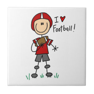 Ich liebe Fußball Fliese