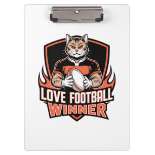 Ich liebe Fußball Klemmbrett