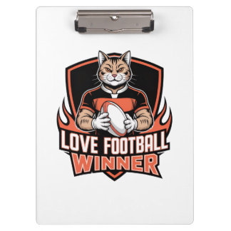 Ich liebe Fußball Klemmbrett