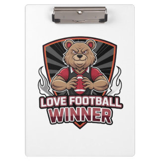 Ich liebe Fußball Klemmbrett