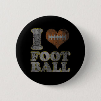 Ich Liebe Fußball Männer Frauen Kinder Button