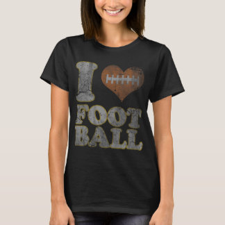 Ich Liebe Fußball Männer Frauen Kinder T-Shirt