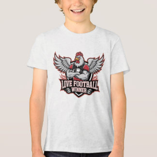 Ich liebe Fußball Tri-Blend Shirt