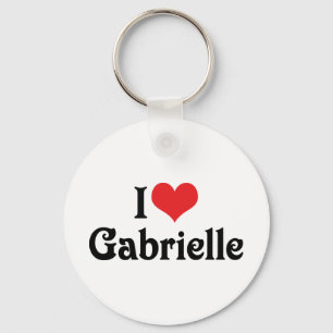 Ich liebe Gabrielle Schlüsselanhänger