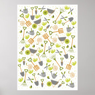 Ich Liebe Gartenarbeit. Poster