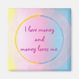 Ich Liebe Geld und Geld Lieben mir, Magnete Magnet