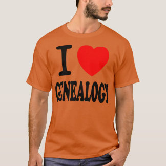 Ich liebe Genealogie T-Shirt