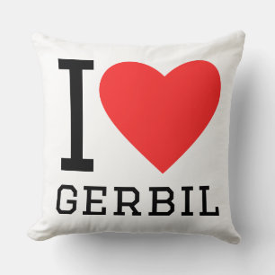 Ich liebe Gerber Kissen