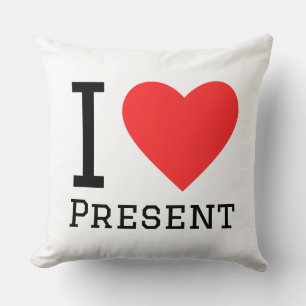 Ich liebe Geschenk Kissen