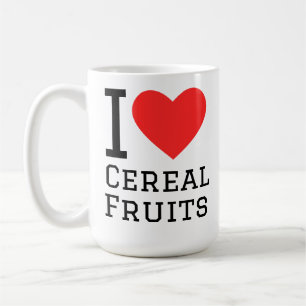 Ich liebe Getreidefrüchte Kaffeetasse